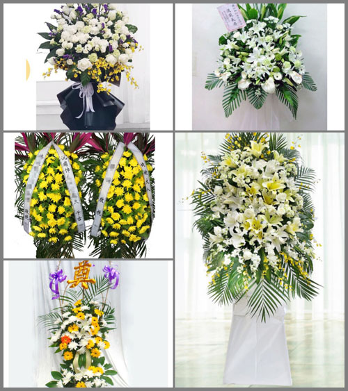 福建三明明溪县城关乡白事花篮预定